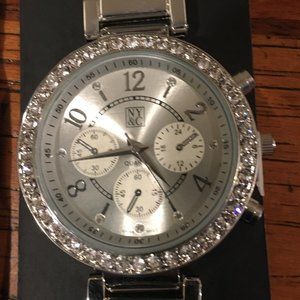 NY & Co Watch with crystals around the face